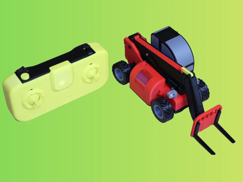 Cyberbrick Telehandler - Free 3D Print Model - MakerWorld