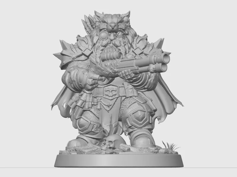 Dwarf hunter for tabletop
