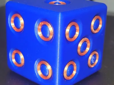 Sonic themed dice