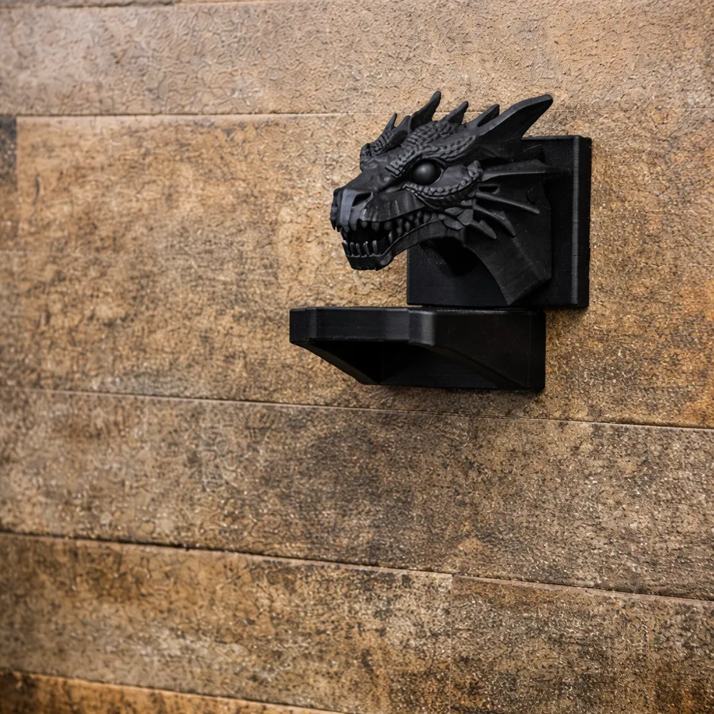 Dragon Headphone Holder - Free 3D Print Model - MakerWorld