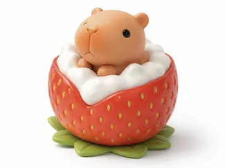 Capybara in Strawberry