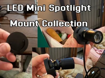 Bambu Lab LED Mini Spotlight Mount Collection