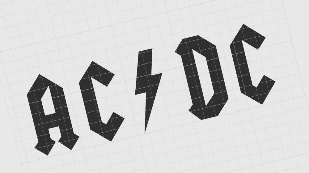 ACDC Font (Complete alphabet letters and numbers) by Brambo MakerWorld ...
