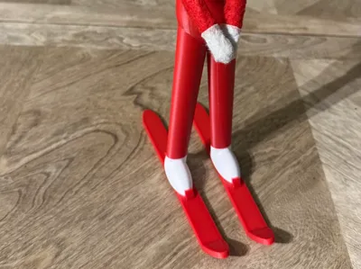 elf on the shelf skis