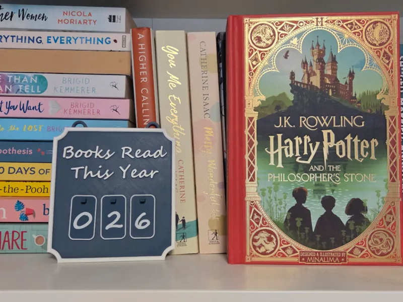 Book Counter - Customisable