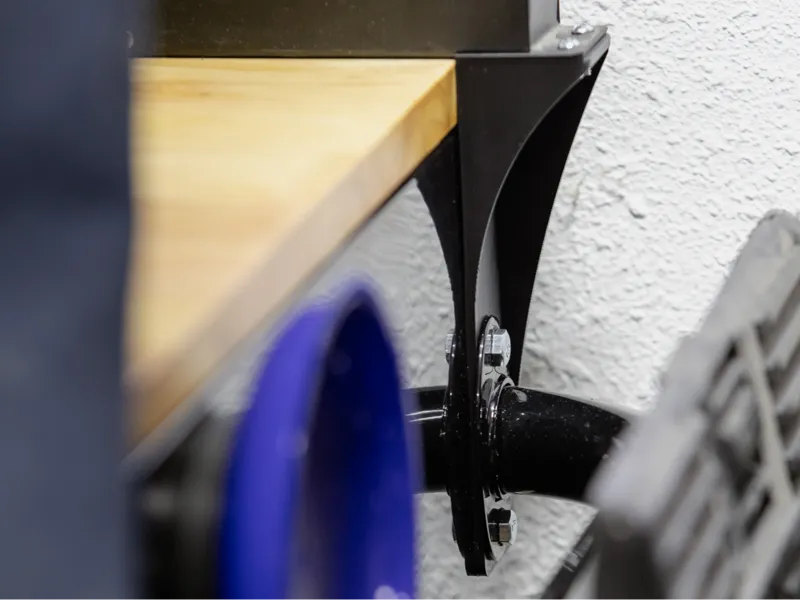 Harbor Freight 46 in cabinet mounting bracket