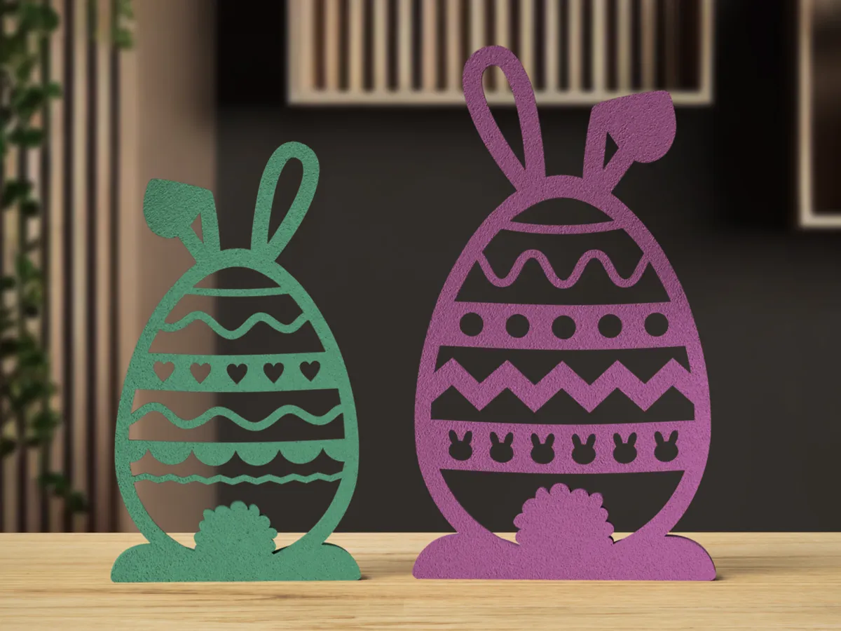 Easter egg with ears by VanDutch MakerWorld: Download Free 3D Models - 3D model önizlemesi