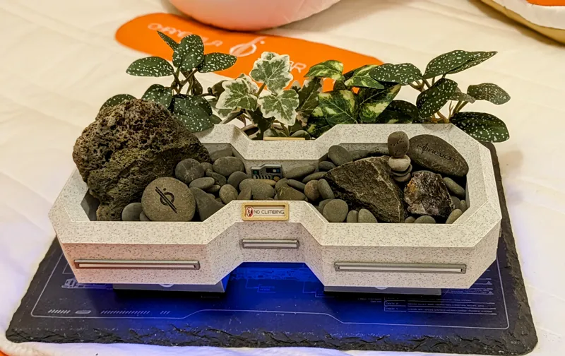 Desktop Climate Simulator Rock Garden