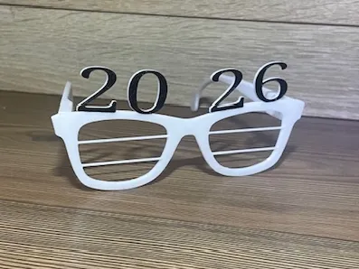 2026 Party Glasses New Year's Eve-Fun Sweet Lucky