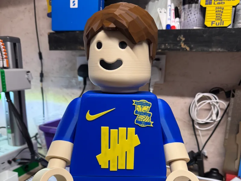 Birmingham City Brickman 500% large figure