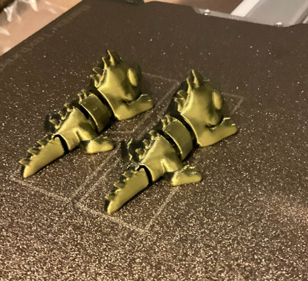Miniatura 2 do modelo 3D Flexi Mini Iguana
