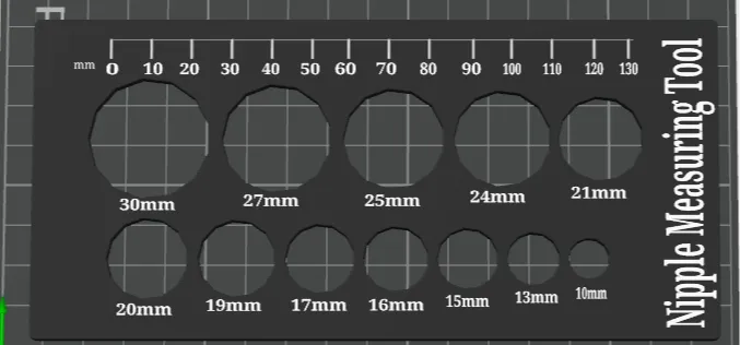 Nipple Measuring Tool