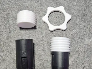 thread adapter for lamp holder/socket e14 with nut