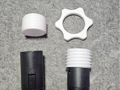 thread adapter for lamp holder/socket e14 with nut