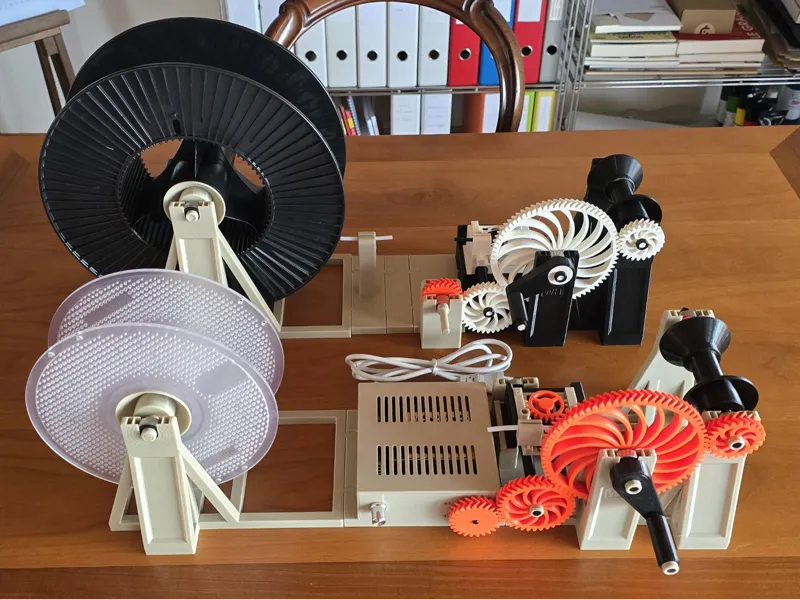Versatile Filament Rewinder