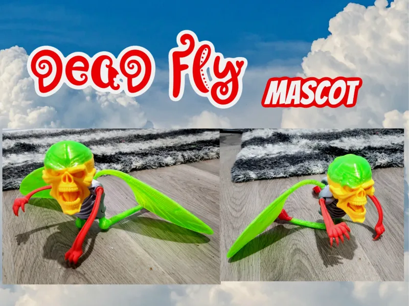 Dead Fly Mascot