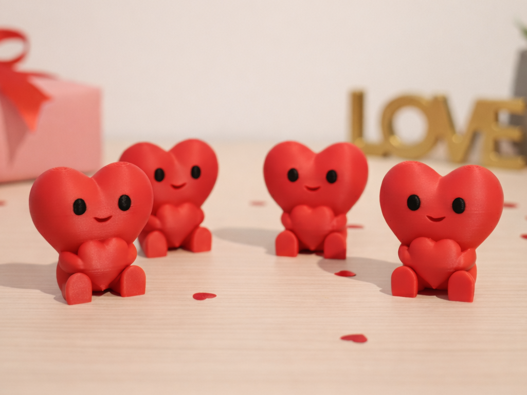 Little Love – Sitting Heart Figure
