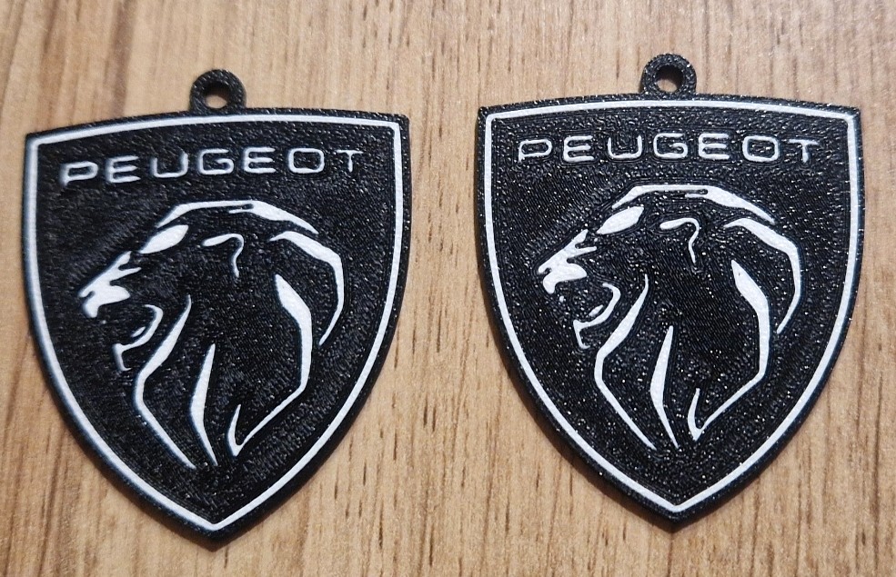 Miniatura 2 do modelo 3D Peugeot Keychain