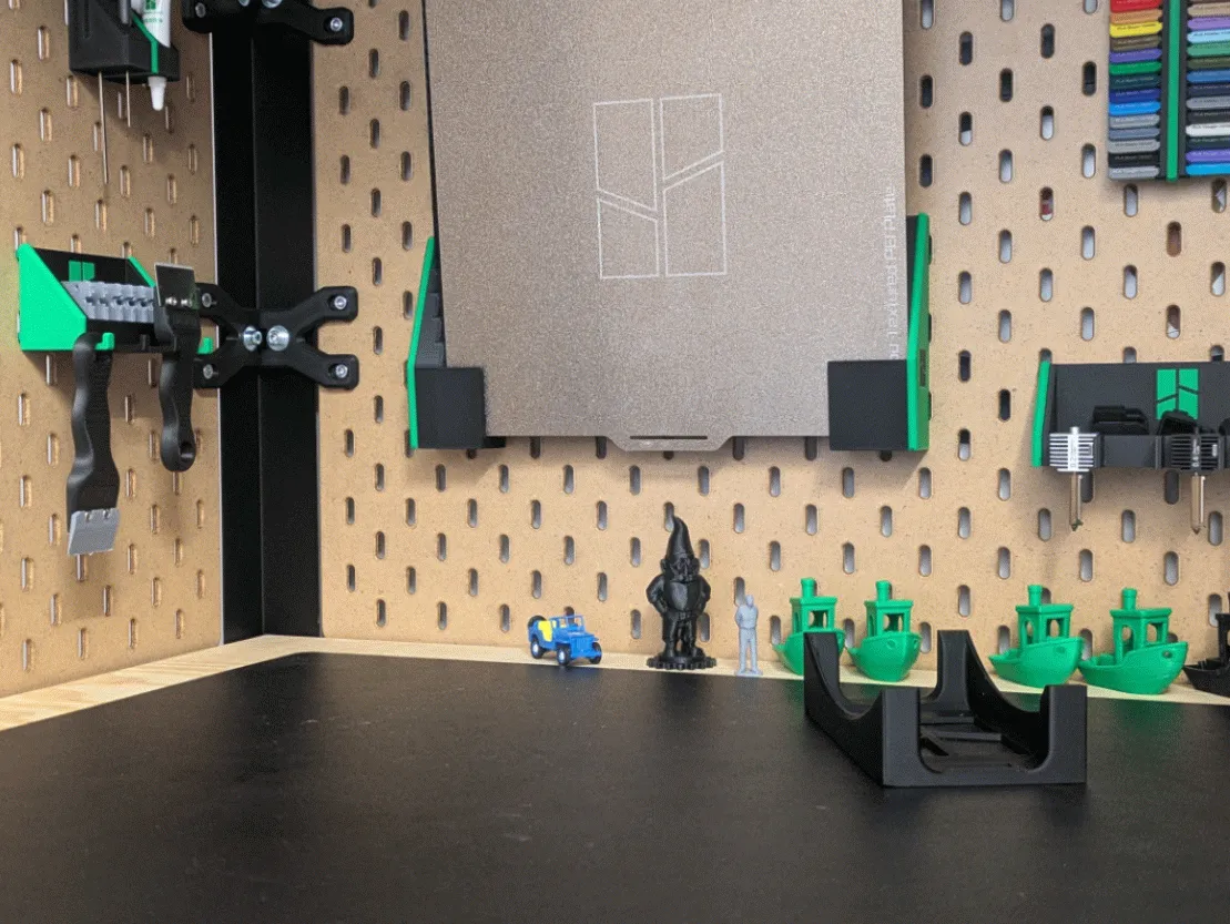 Modular Spool holder with Filament Meter view 2