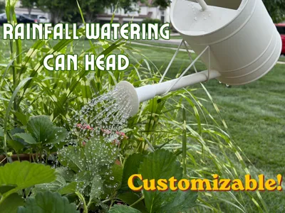 Customizable Watering Can Shower Head