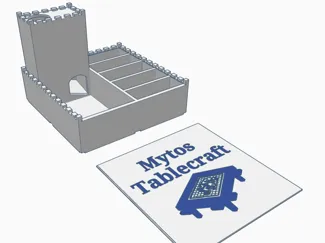 Mytos Core Travelpack (Diceboks with dicetower)