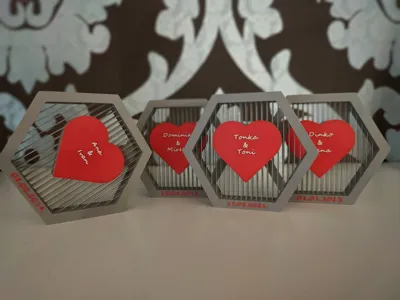 Floating Heart of Love