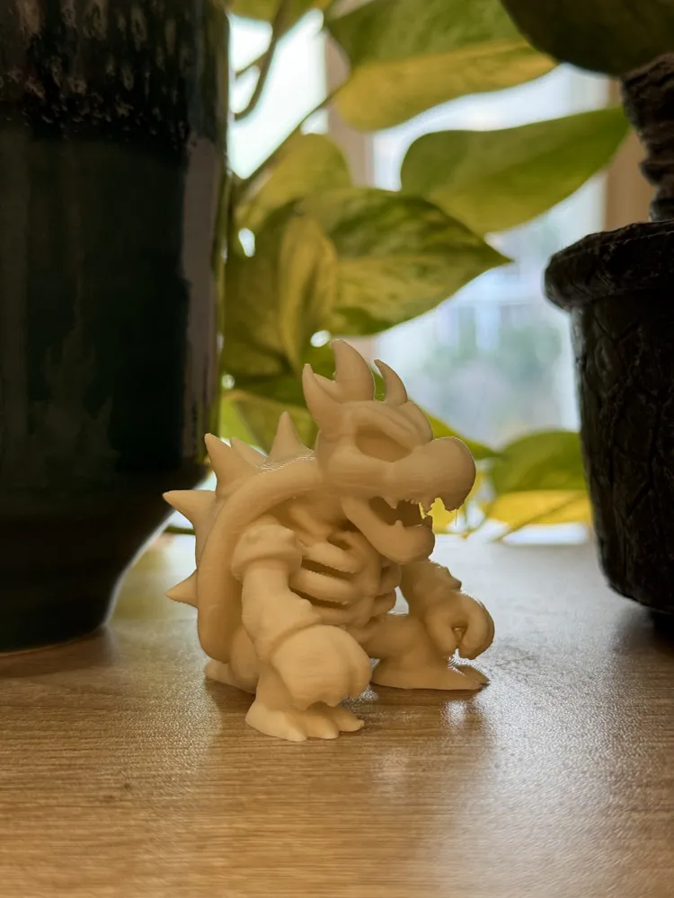 Dry Bowser / Skeleton Bowser (from Super Mario) - Free 3D Print Model ...