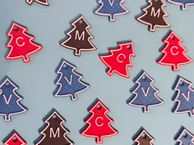 Christmas Gift Tags A-Z