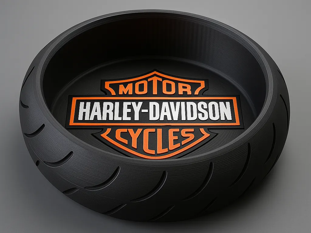 Harley Davidson Valet Tray by Predo MakerWorld: Download Free 3D Models - 3D model önizlemesi