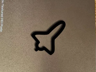 The last spaceship wall decoration 2D
