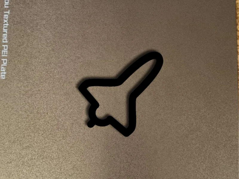 The last spaceship wall decoration 2D