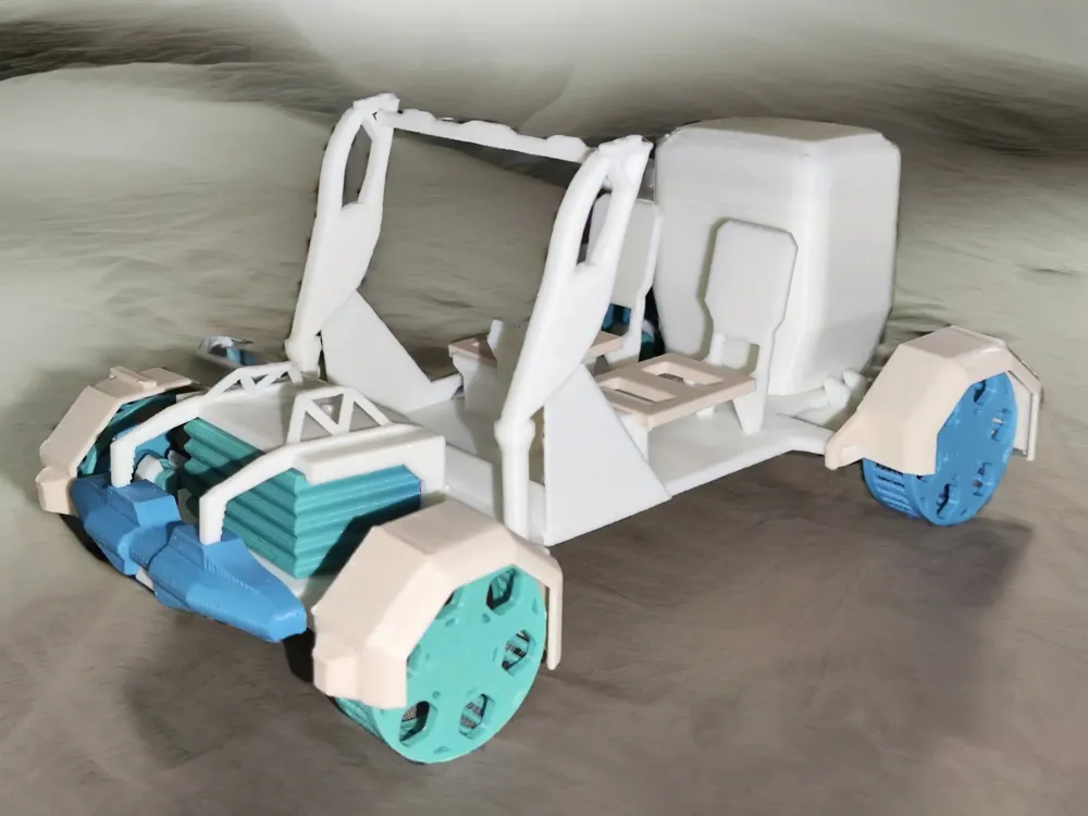 China's Exploration Rover for Lunar Missions - Free 3D Print Model ...