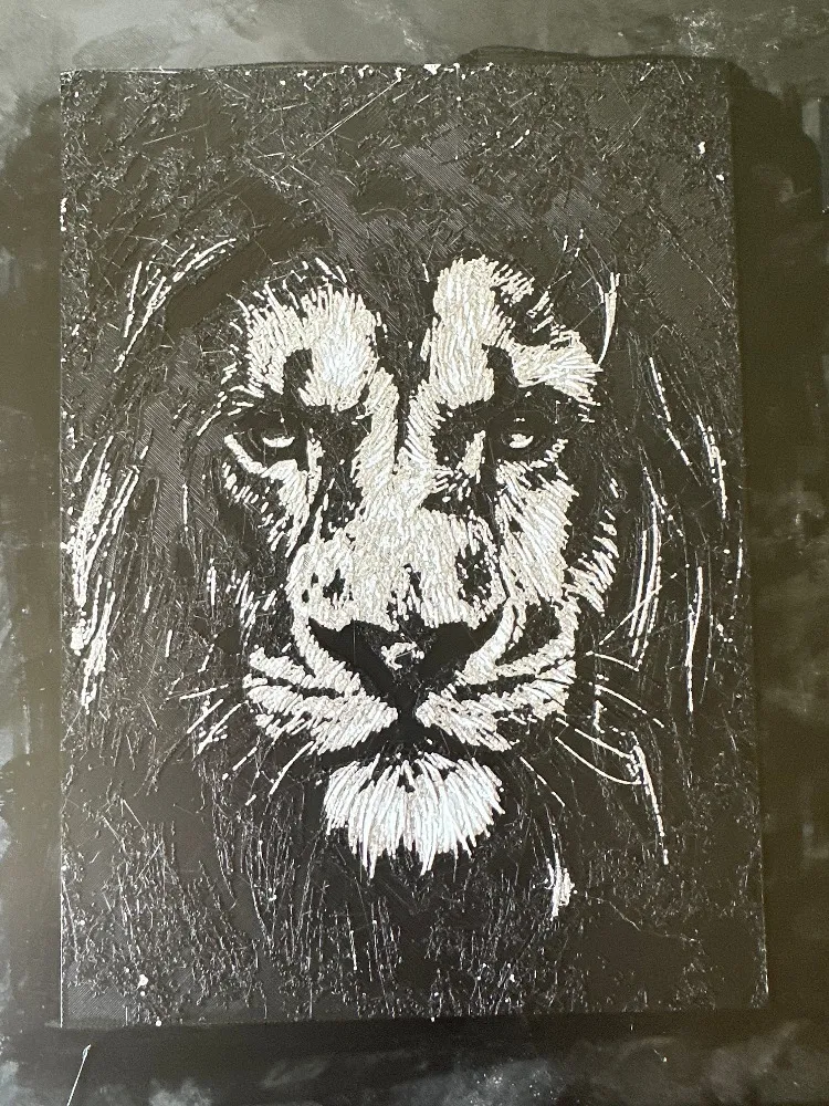 Hueforge Lion