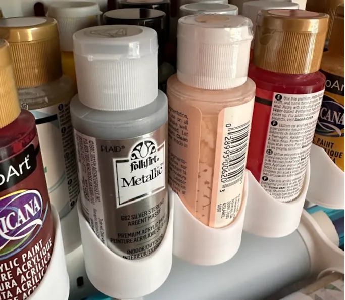 Ikea Skadis Craft Paint Holder