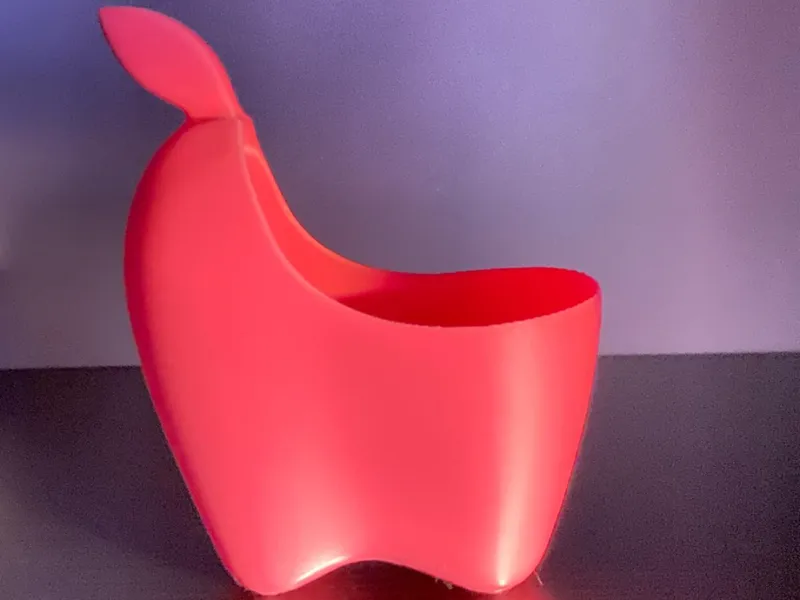 Svuotatasche di Design "Apple Silhouette"