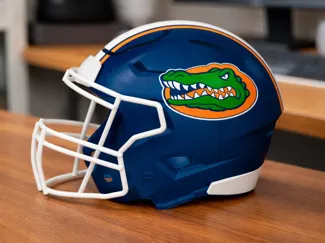 Florida Gators Football Helmet - Albert w/Stripes