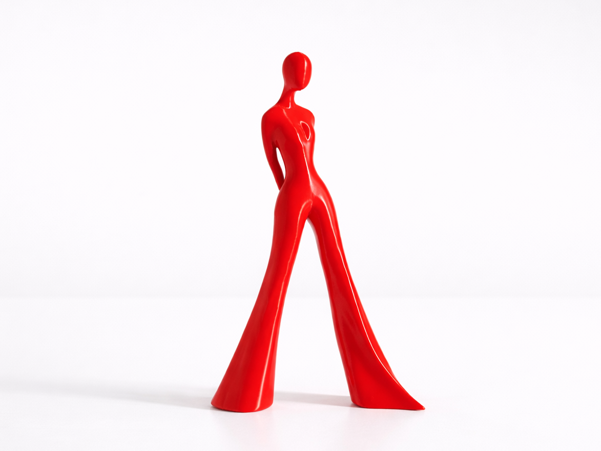 Abstract Female Figure – Modern Sculpture