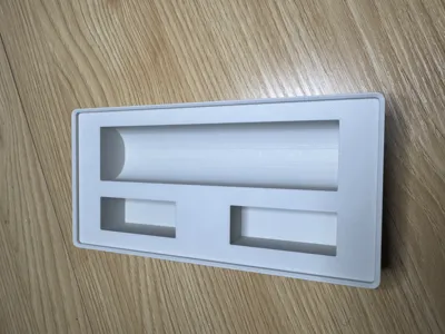 Gridfinity Holder for Nelko Label Maker and Rolls