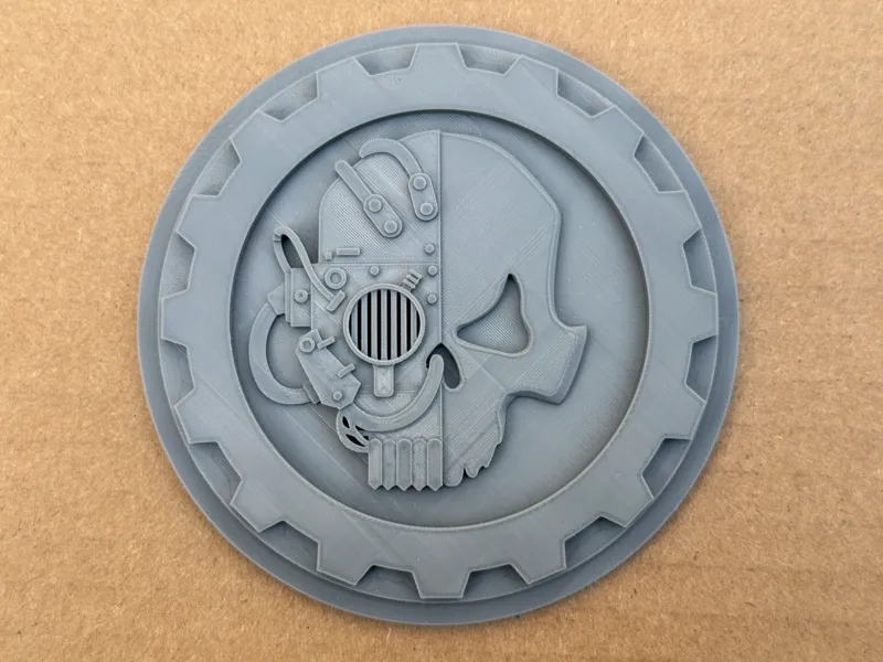 Adeptus Mechanicum inspired Layered Emblem