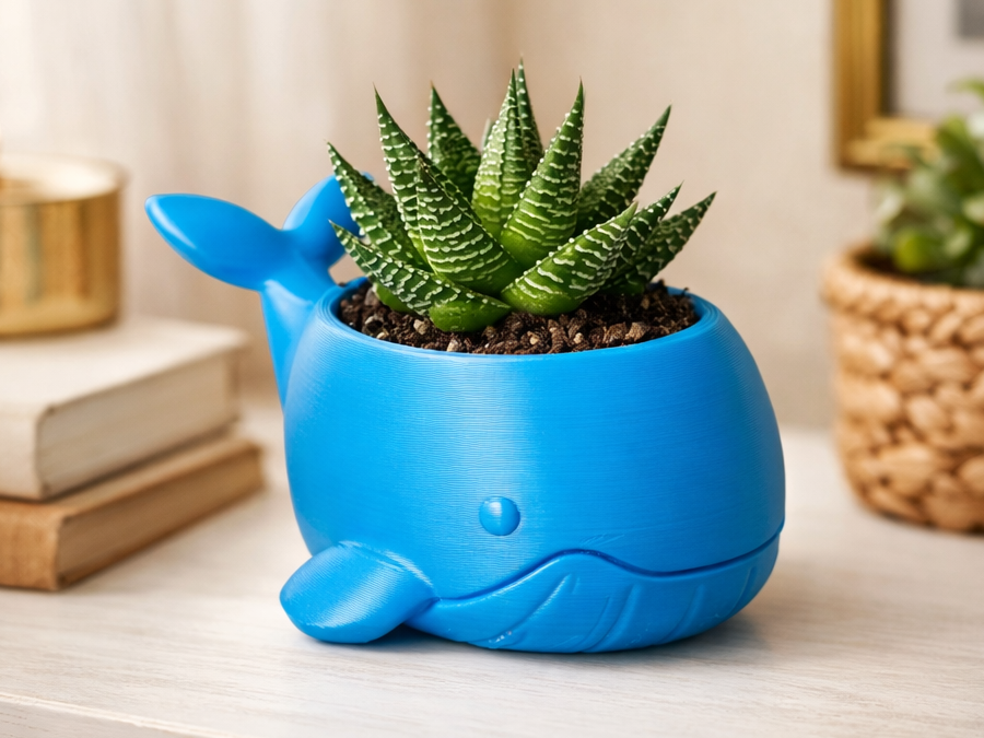 Whale - Mini Planter