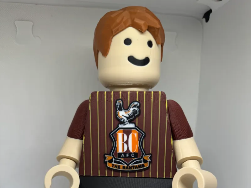 Bradford city Brick man big brick