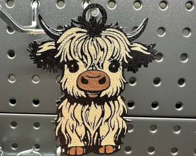 Baby Highland Cow Keychain/Ornament