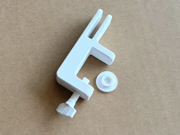 Modelo para impresión 3D: 桌边毡板固定器 - 参数化可定制尺寸,适配洞洞板、磁吸板 — vista de referencia 5