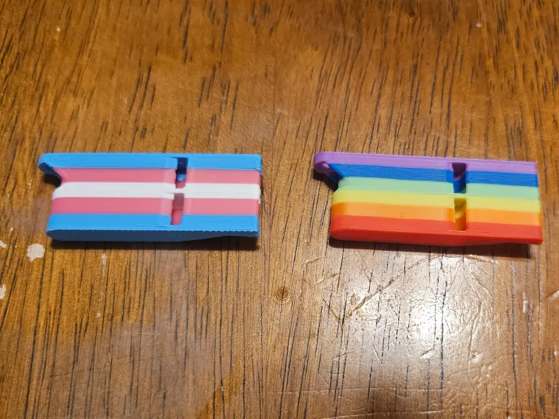 Pride remix of Compact Dual-Chamber Whistle V2.1