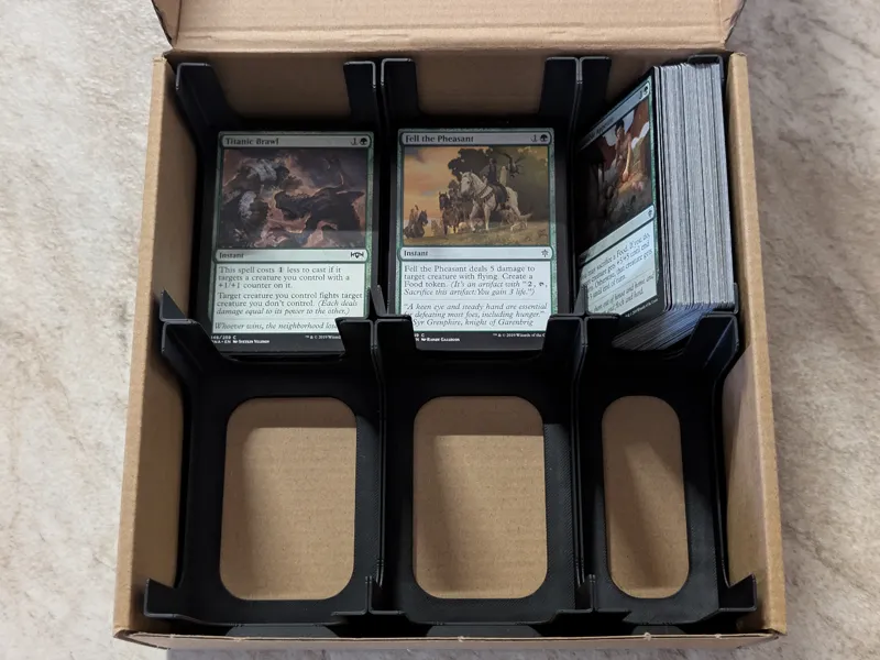 Refill Box Card Organizer (Cat Approved)