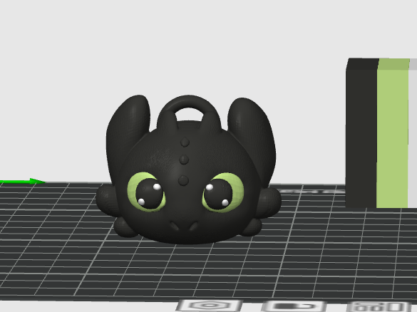 Furia Nocturna Chimuelo - Llavero