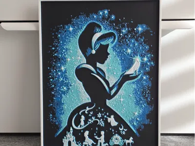 Disney Cinderella Hueforge