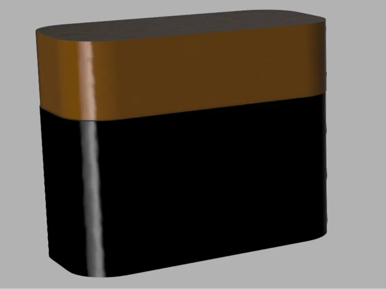 AAAA Battery box with magnets