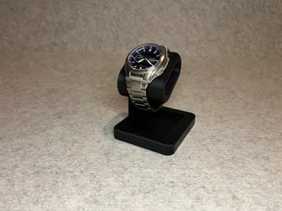 Watch stand with storage