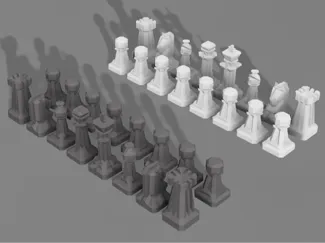 Modern Chess Set